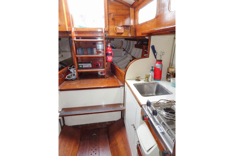 Klassische Segelyacht 9.60