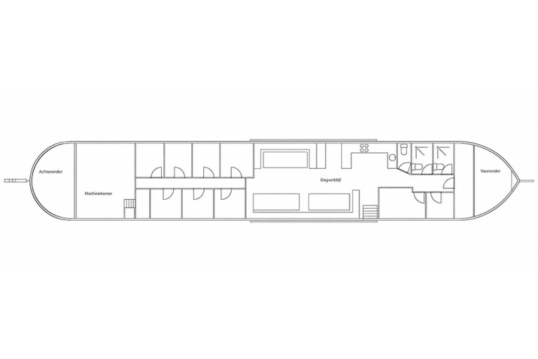 Klipperaak Charterschiff 30.43, 26 Übernachtungsgäste