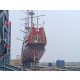 3 mast Charterschip / Evenementenboot 44 nachtgasten, 150 daggasten