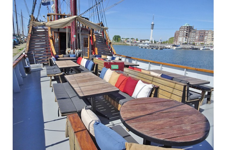 3 mast Charter ship / Event boat 44 hotel guests, 150 day guests