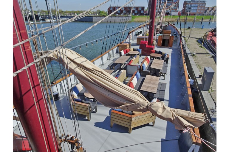 3 mast Charter ship / Event boat 44 hotel guests, 150 day guests