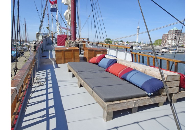 3 mast Charter ship / Event boat 44 hotel guests, 150 day guests