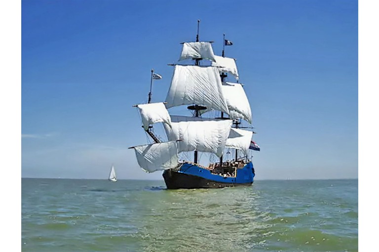 3 mast Charter ship / Event boat 44 hotel guests, 150 day guests