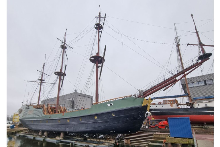 3 mast Charter ship / Event boat 44 hotel guests, 150 day guests