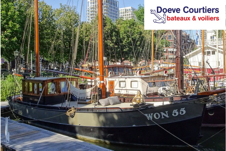 Cotre 14.95 voile péniche