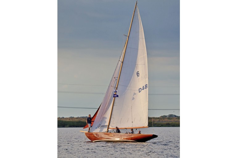 6mR Classic Sailing Yacht 38