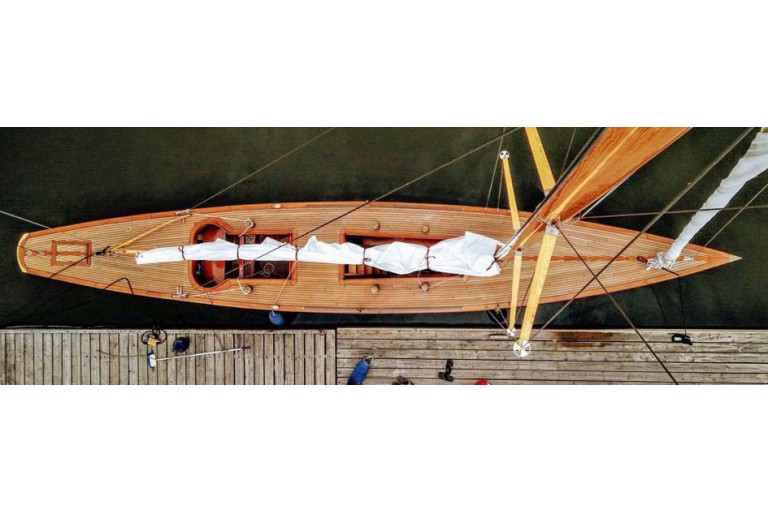 6mR Classic Sailing Yacht 38