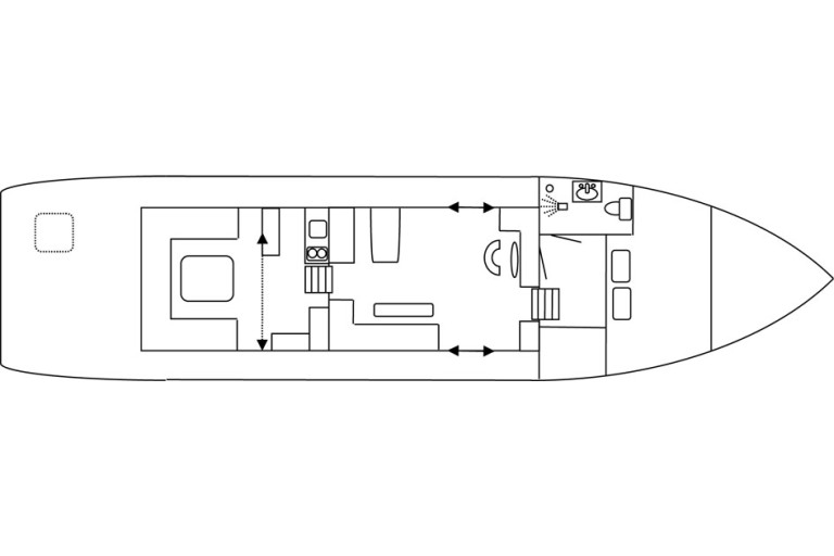 Former German Patrolvessel 18.24, ES-TRIN Rhine
