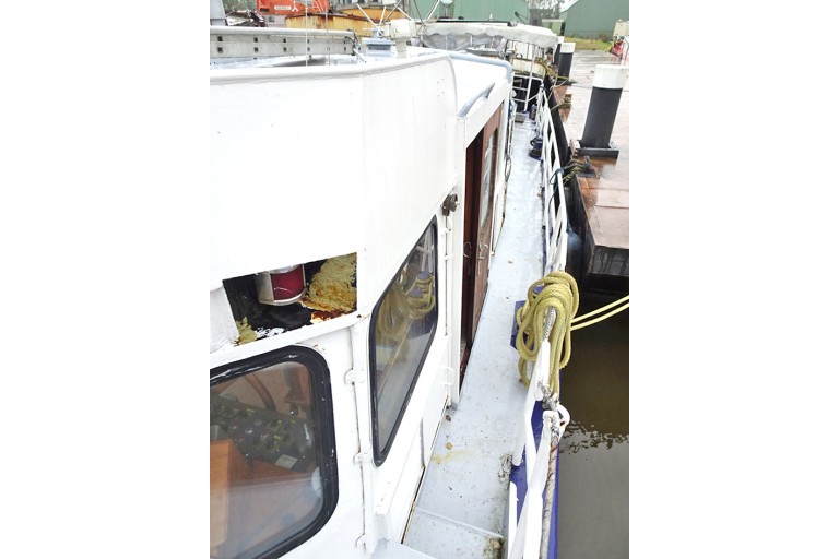 Former German Patrolvessel 18.24, ES-TRIN Rhine