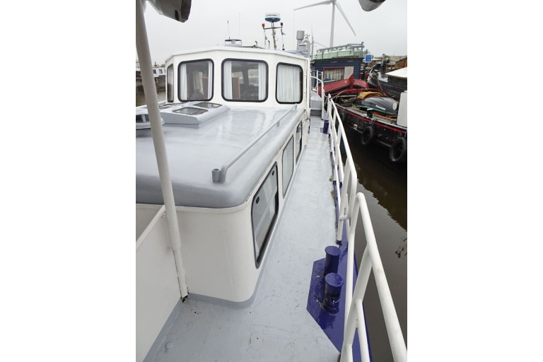 Former German Patrolvessel 18.24, ES-TRIN Rhine