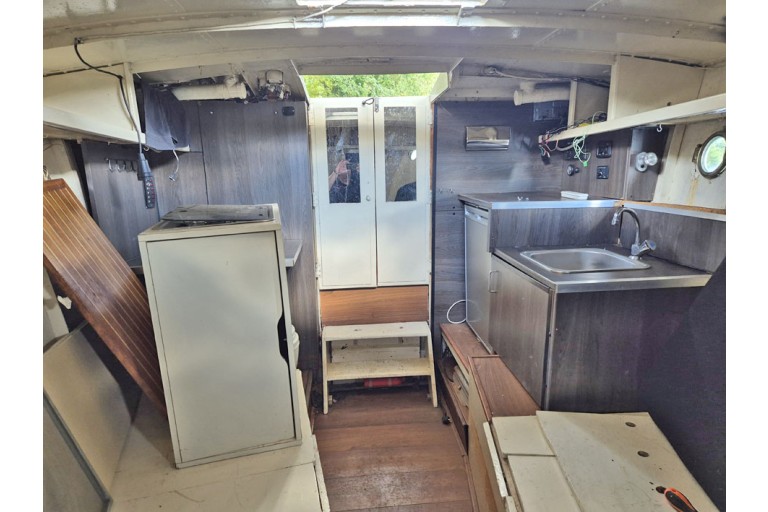 Pont de gaillard Yacht à moteur classique 11.30