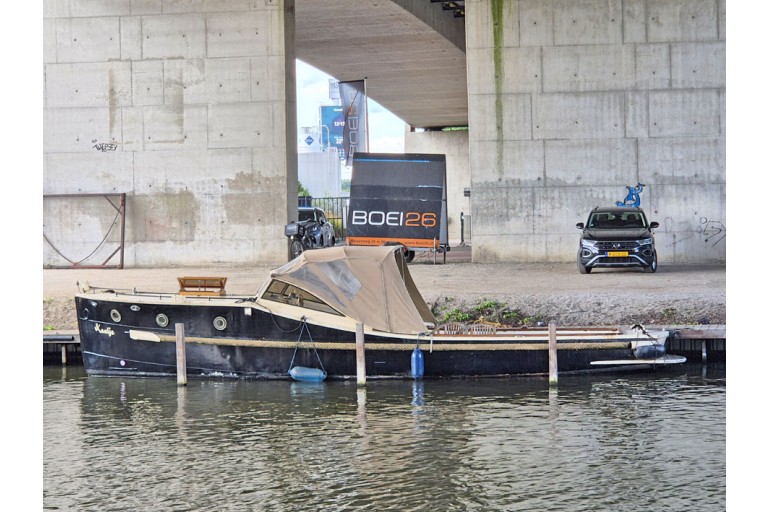 Pont de gaillard Yacht à moteur classique 11.30
