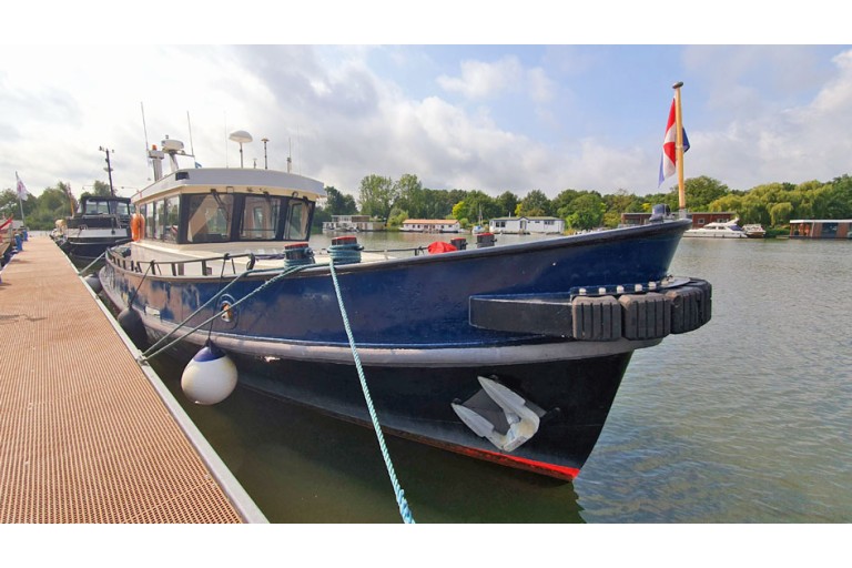 Ehemaliges Patrouillenfahrzeug / Wohnschiff mit Union-Zertifikat