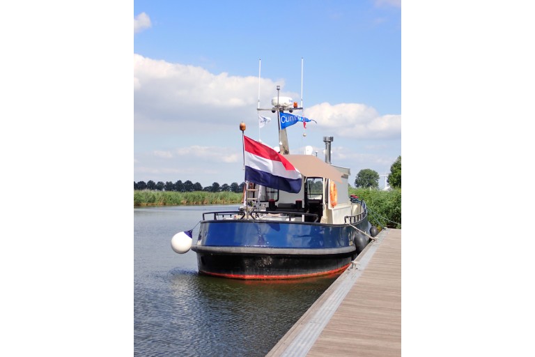 Ehemaliges Patrouillenfahrzeug / Wohnschiff mit Union-Zertifikat