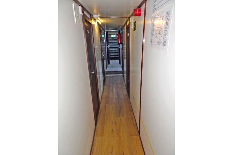 Accommodation / Hotel ship with ES-TRIN certificate