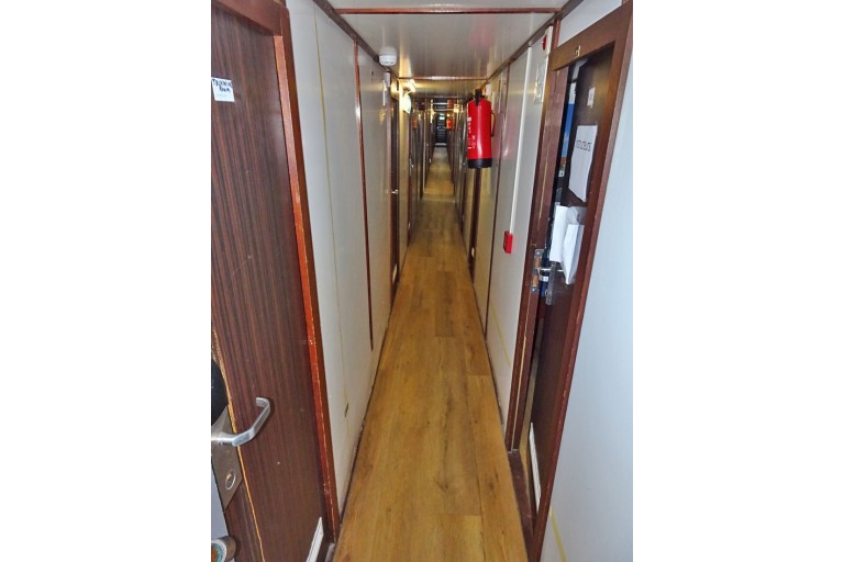 Accommodation / Hotel ship with ES-TRIN certificate