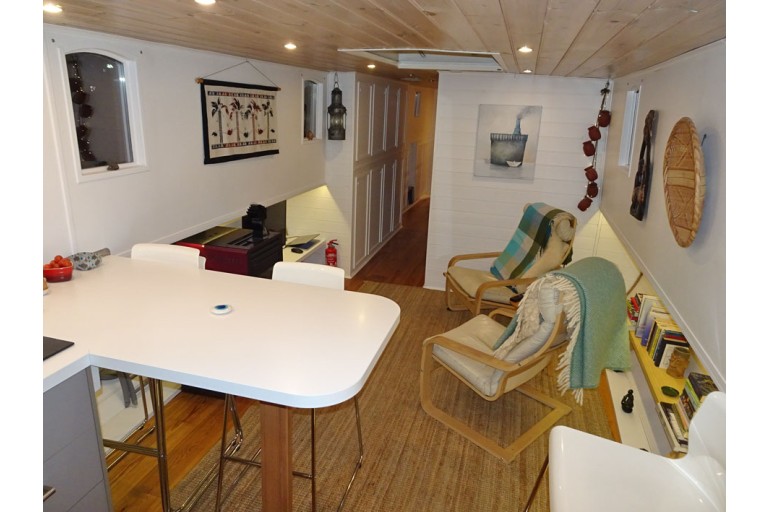 Skutsje Fahrendes Wohnschiff 17.12