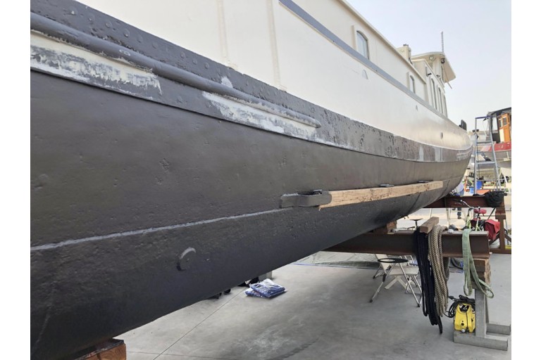 Skutsje Fahrendes Wohnschiff 17.12