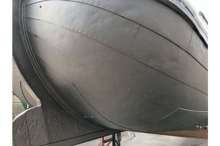 Skutsje Fahrendes Wohnschiff 17.12