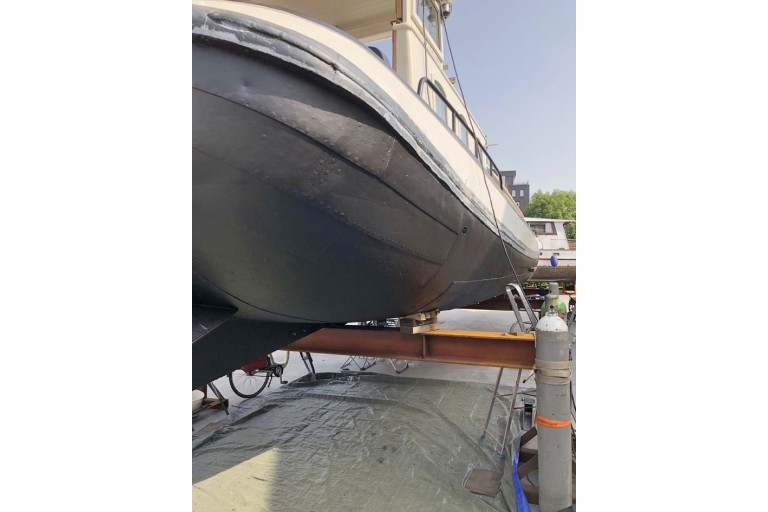 Skutsje Fahrendes Wohnschiff 17.12