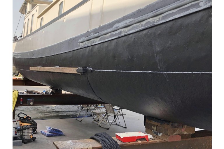 Skutsje Fahrendes Wohnschiff 17.12