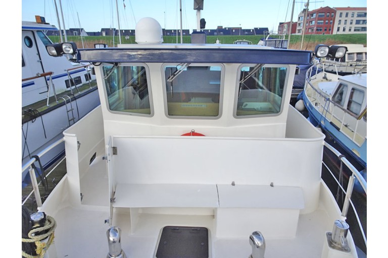 Yacht Chalutier 48, de mer