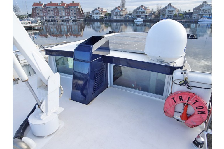 Yacht Chalutier 48, de mer