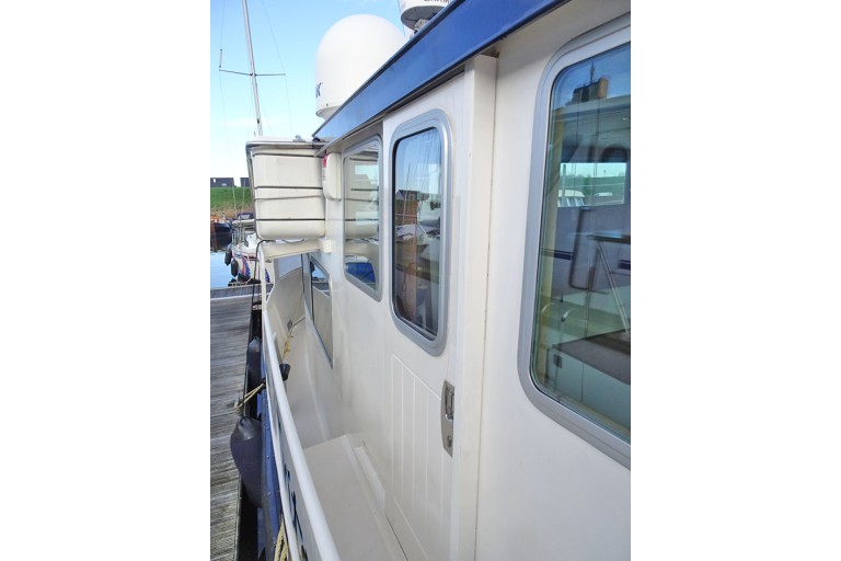 Yacht Chalutier 48, de mer