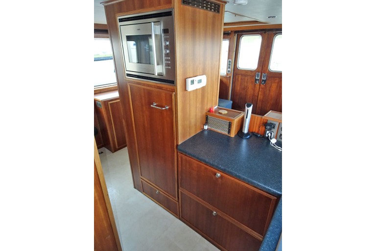 Yacht Chalutier 48, de mer