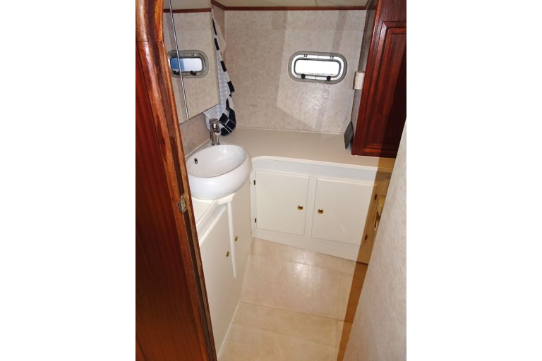 Yacht Chalutier 48, de mer