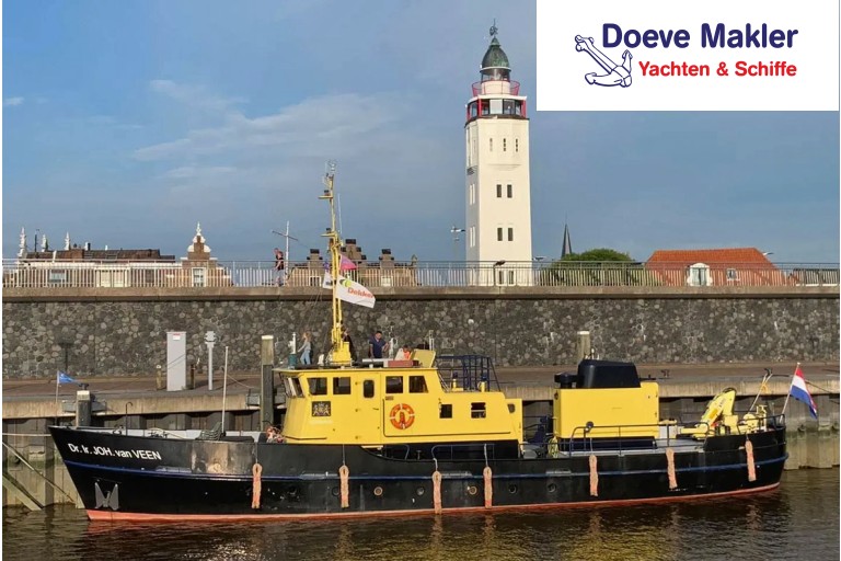 Ehemaliges Wasserstraßenbehörde / Wohnschiff 23.23, ES-TRIN- Rhein Zertifiziert