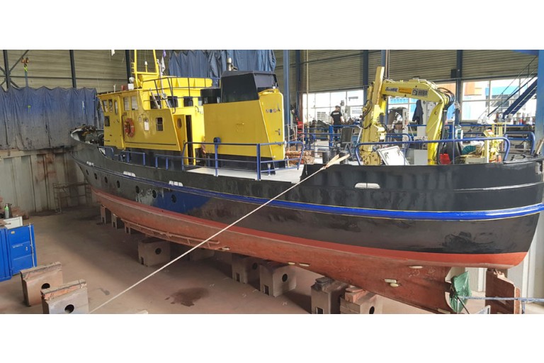 Former Waterway authorities / Sailing residential vessel 23.23, ES-TRIN Rhine certified