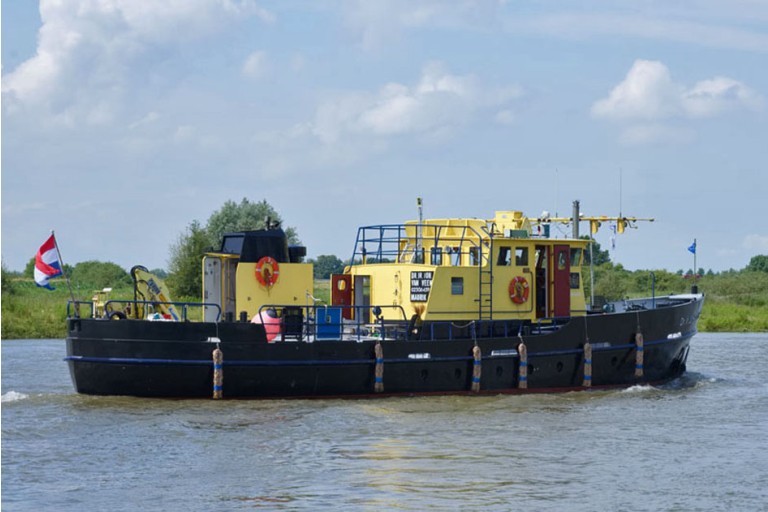 Ehemaliges Wasserstraßenbehörde / Wohnschiff 23.23, ES-TRIN- Rhein Zertifiziert