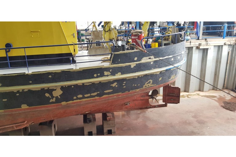 Ehemaliges Wasserstraßenbehörde / Wohnschiff 23.23, ES-TRIN- Rhein Zertifiziert