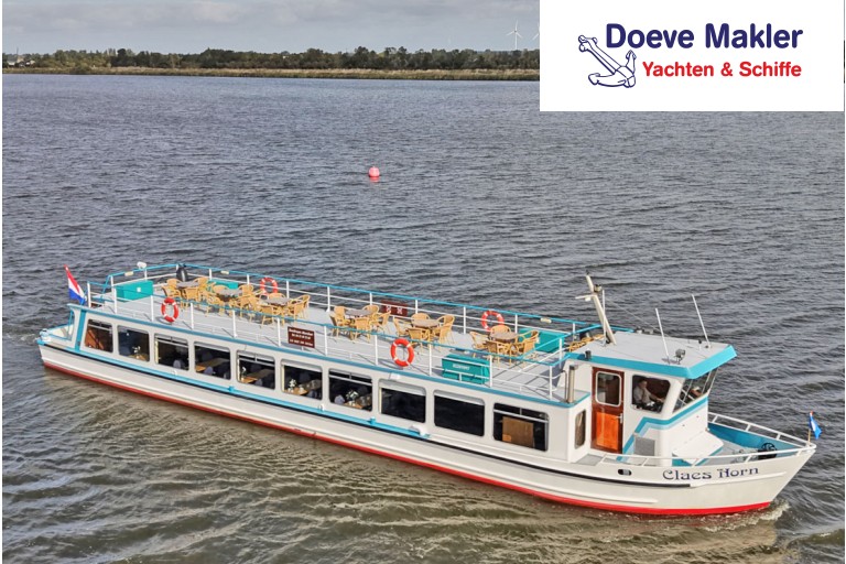 Hybrid-Ausflugsboot, 140 Passagiere