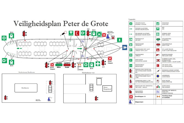 Historisches Fahrgastschiff, 100 Fahrgäste