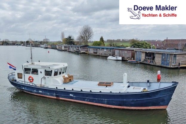 Niederländische Kutteryacht 20.60, ES-TRIN zertifiziert