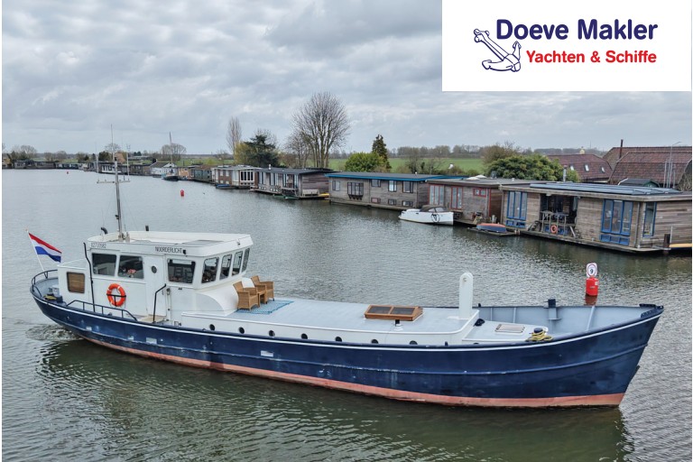 Niederländische Kutteryacht 20.60, ES-TRIN zertifiziert