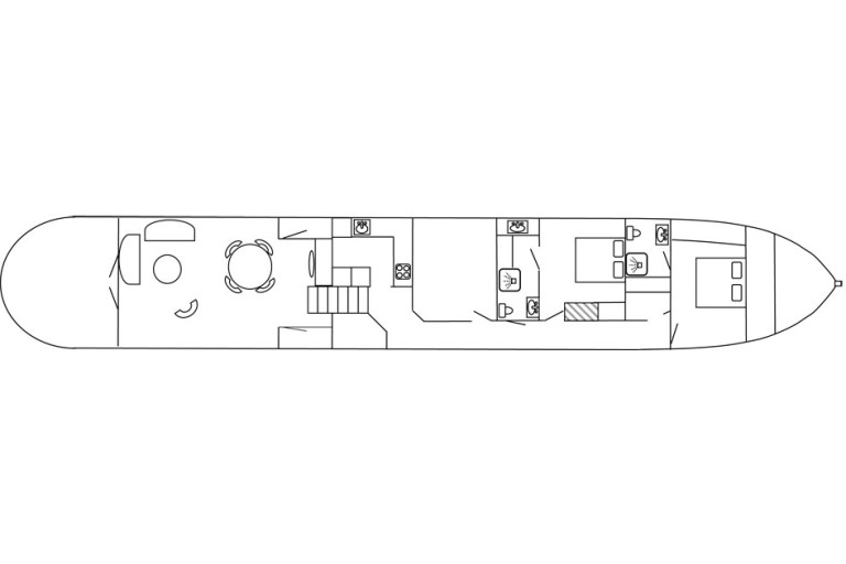 Varend Woonschip 31.28 met UBC