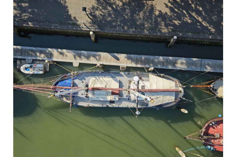 Voile goelette 24.95, certificat ES-TRIN