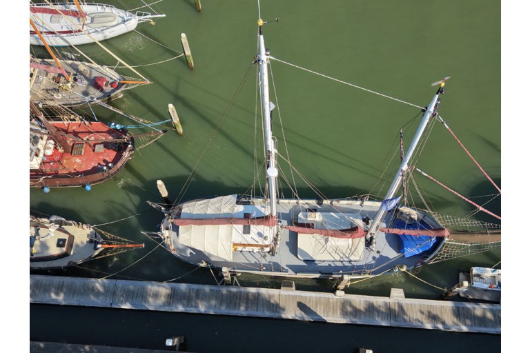 Voile goelette 24.95, certificat ES-TRIN