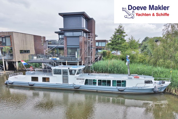 Luxuriöses Fahrendes Wohnschiff, Rhein-zertifiziert