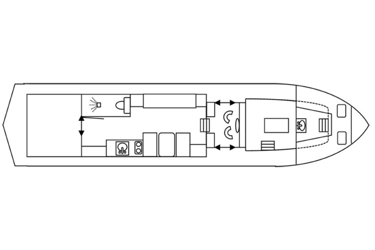 Classic Motor Yacht 13.80, ex Barkasse