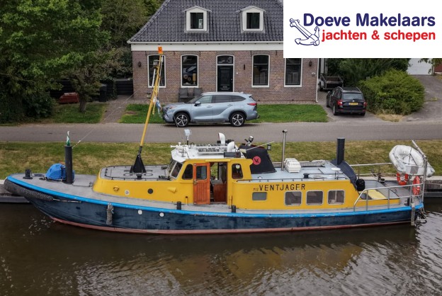 Varend Woonschip ex RWS vlet 14.78