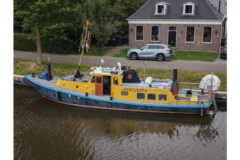 Dutch Barge Ex Patrolvessel 14.78