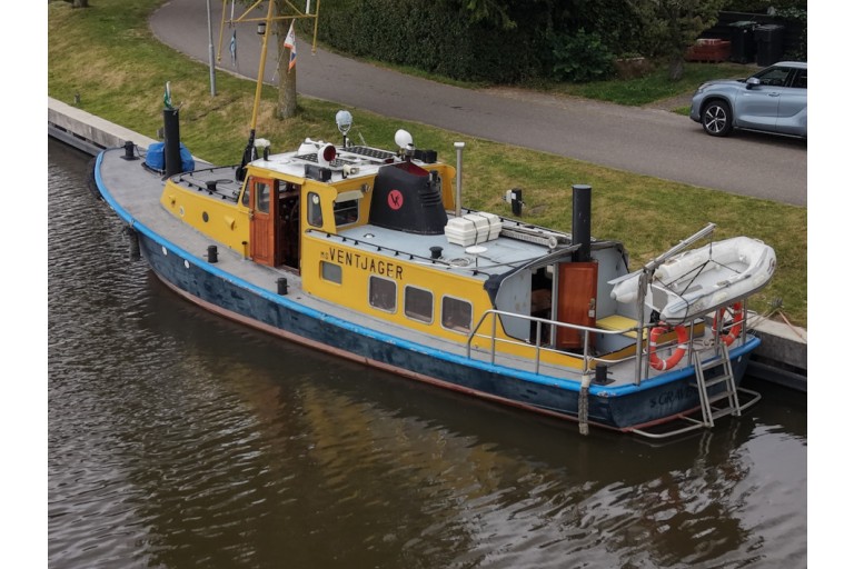 Dutch Barge Ex Patrolvessel 14.78