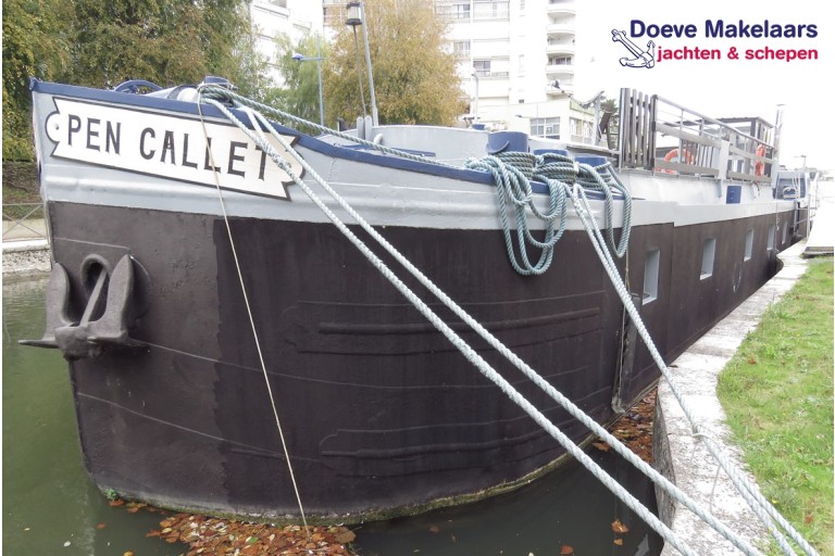 Péniche aménagée 24.00 avec certificat